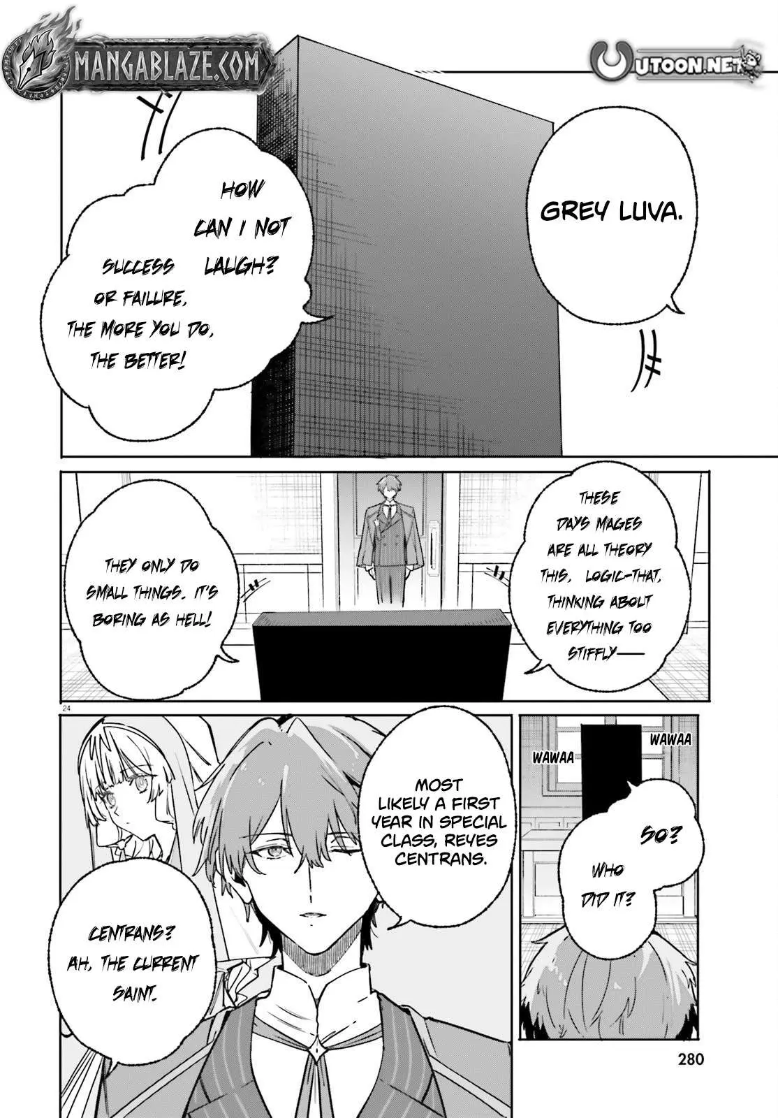 Kunon the Sorcerer Can See Through Chapter 48.2 page 12 - 