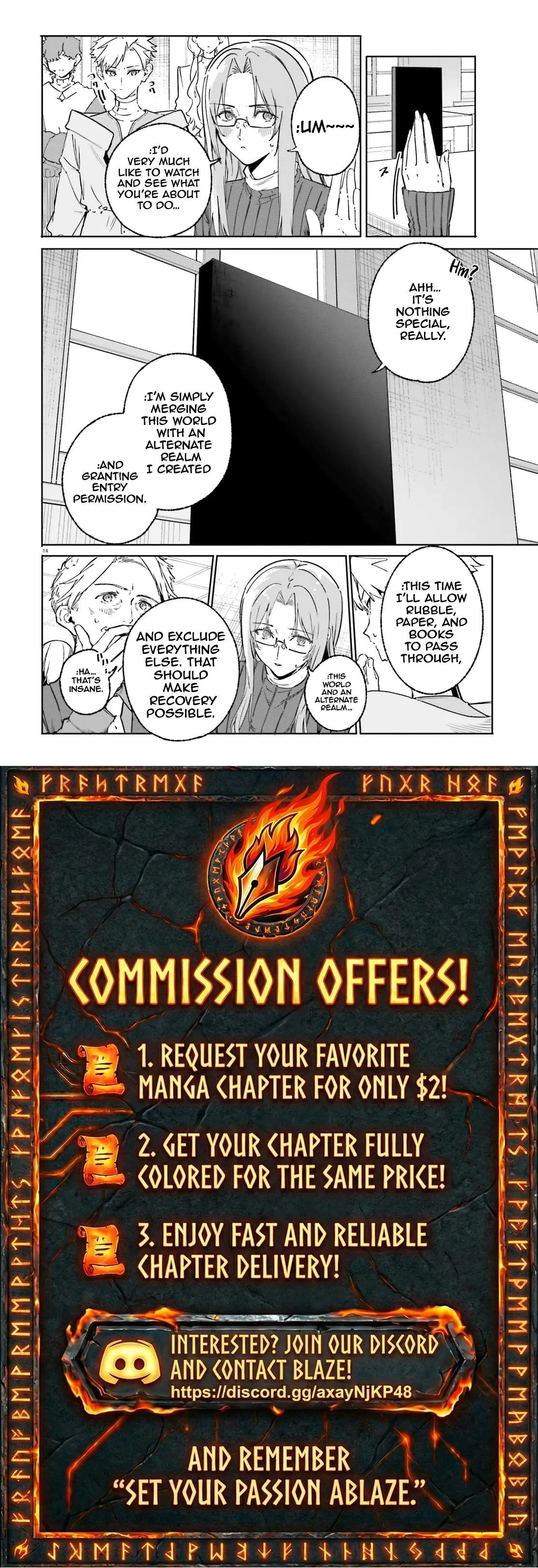 Kunon the Sorcerer Can See Through Chapter 49.1 page 14 - 
