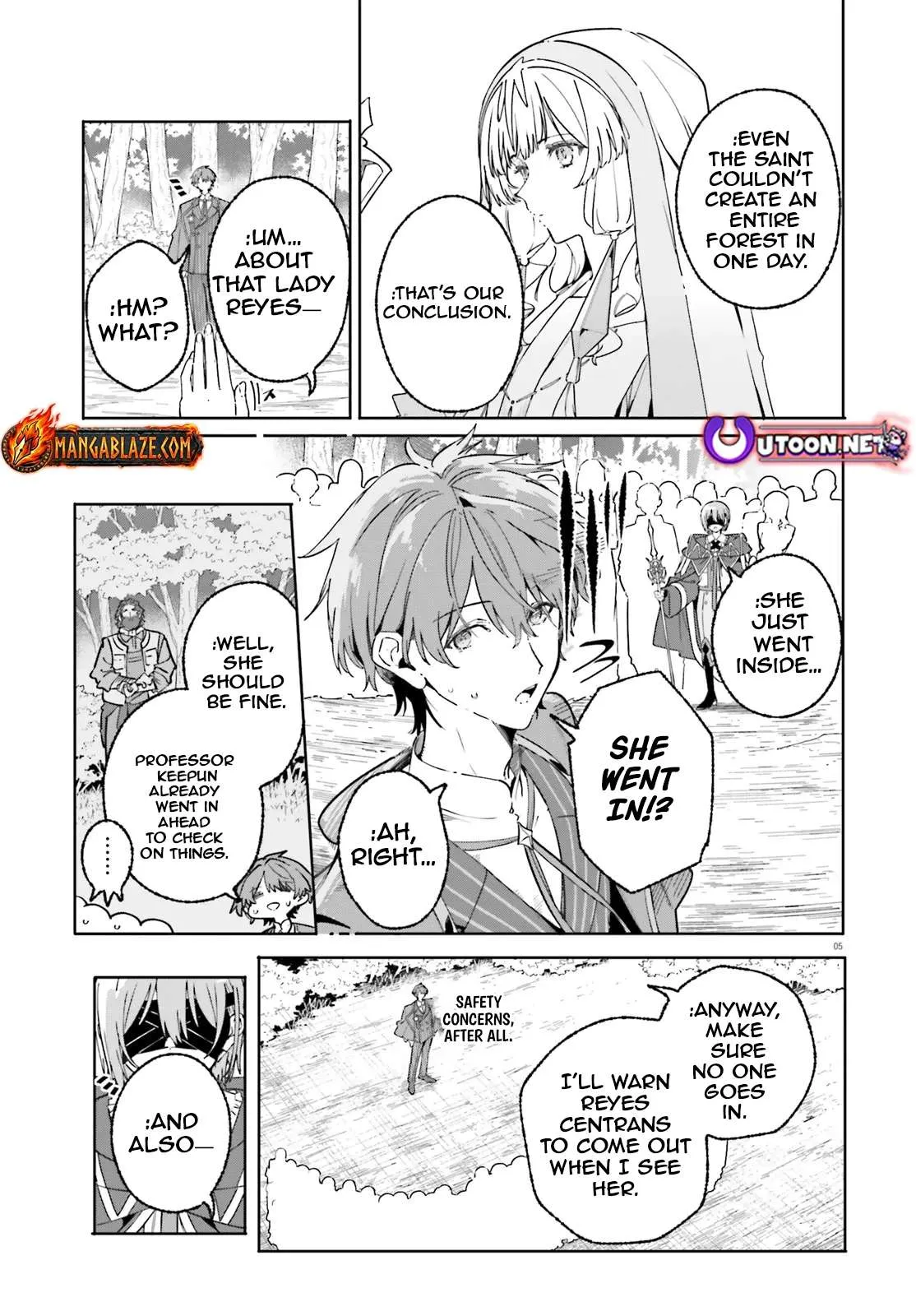 Kunon the Sorcerer Can See Through Chapter 49.1 page 5 - 