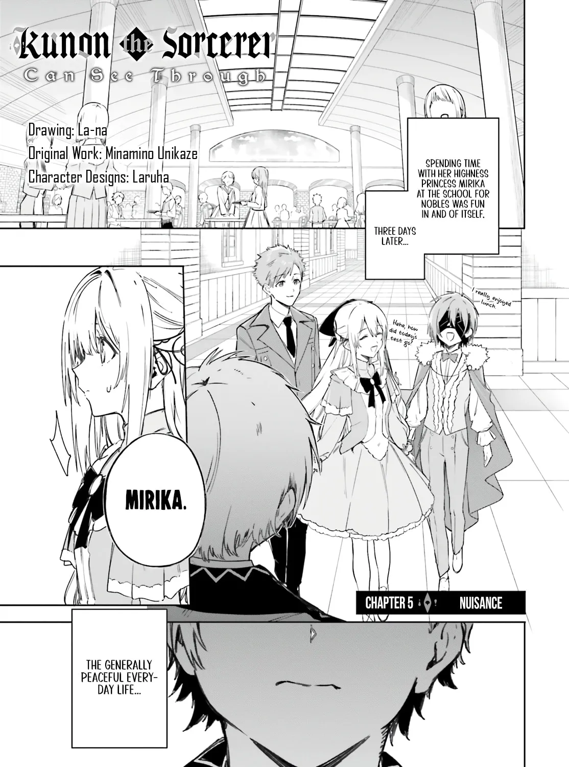 Kunon the Sorcerer Can See Through Chapter 5 page 2 - 