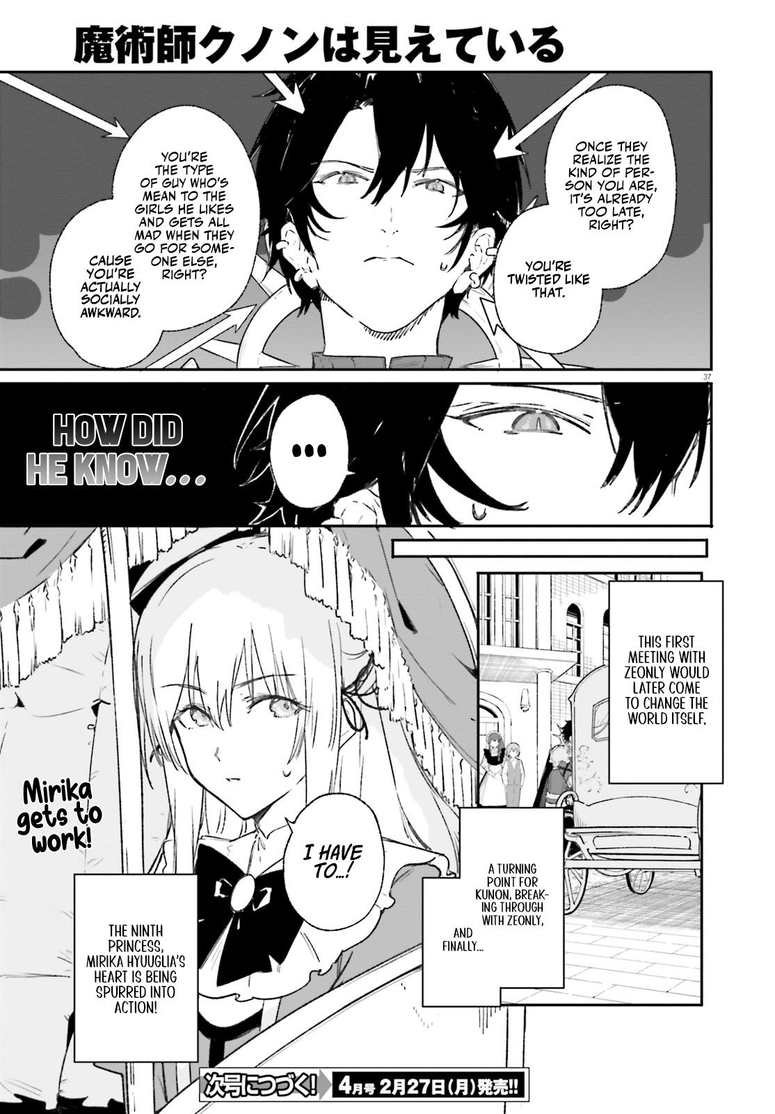 Kunon the Sorcerer Can See Chapter 10 page 38 - 