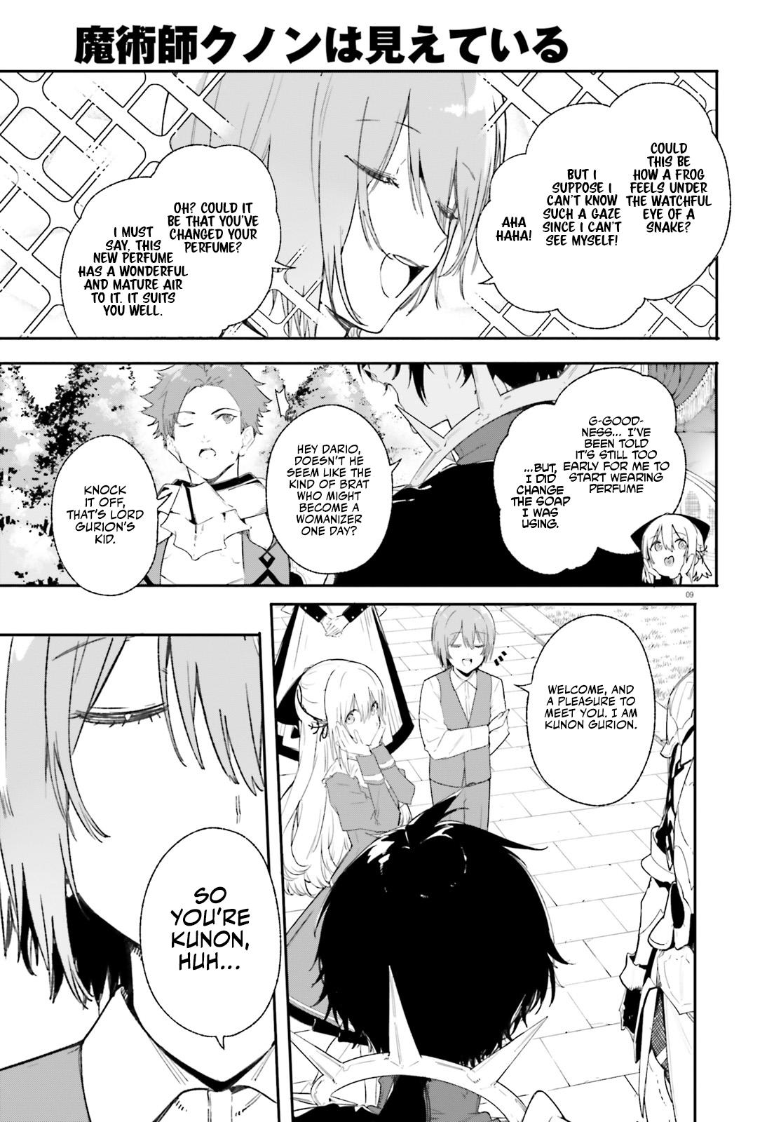 Kunon the Sorcerer Can See Chapter 10 page 10 - 