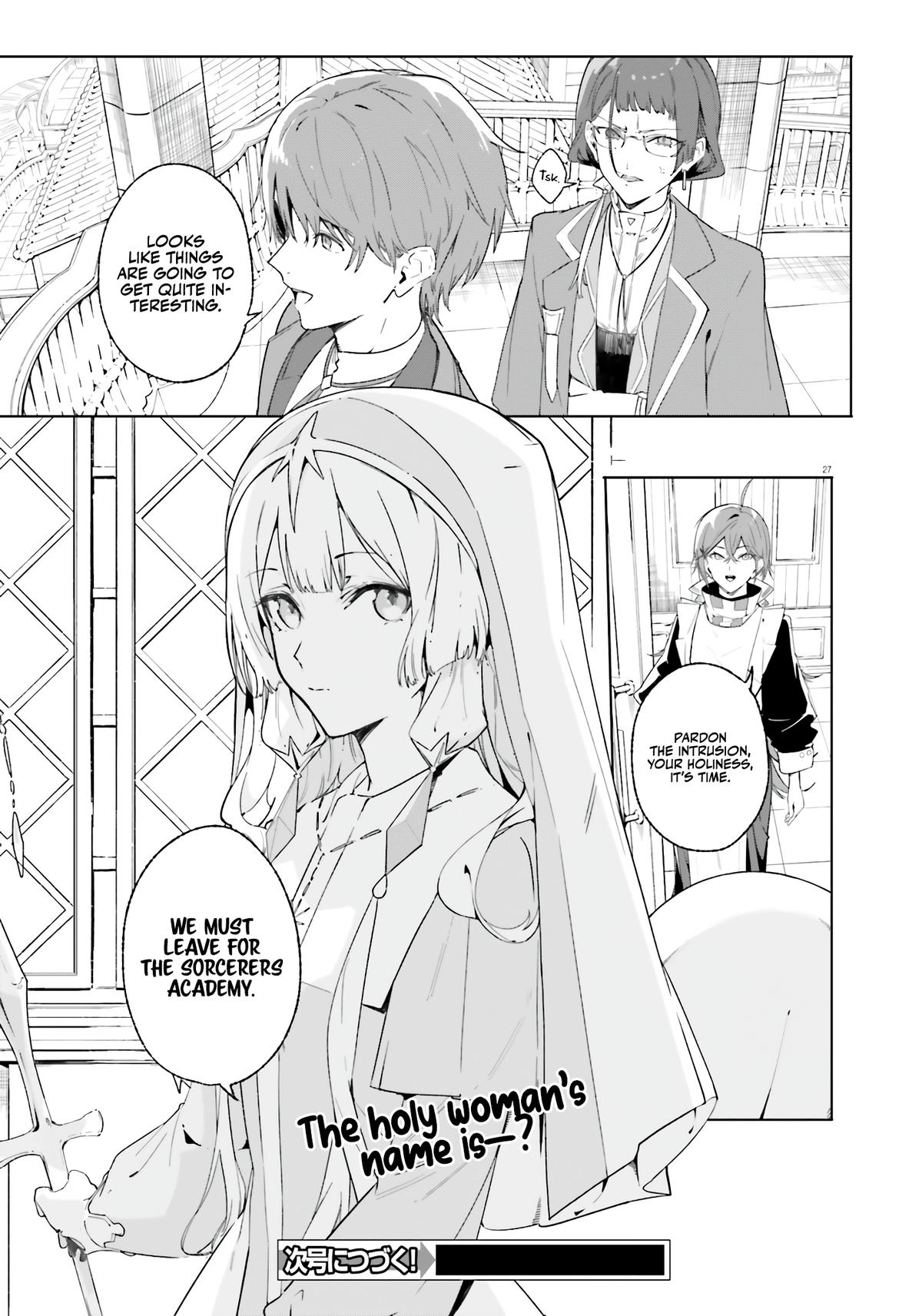 Kunon the Sorcerer Can See Chapter 13 page 28 - 