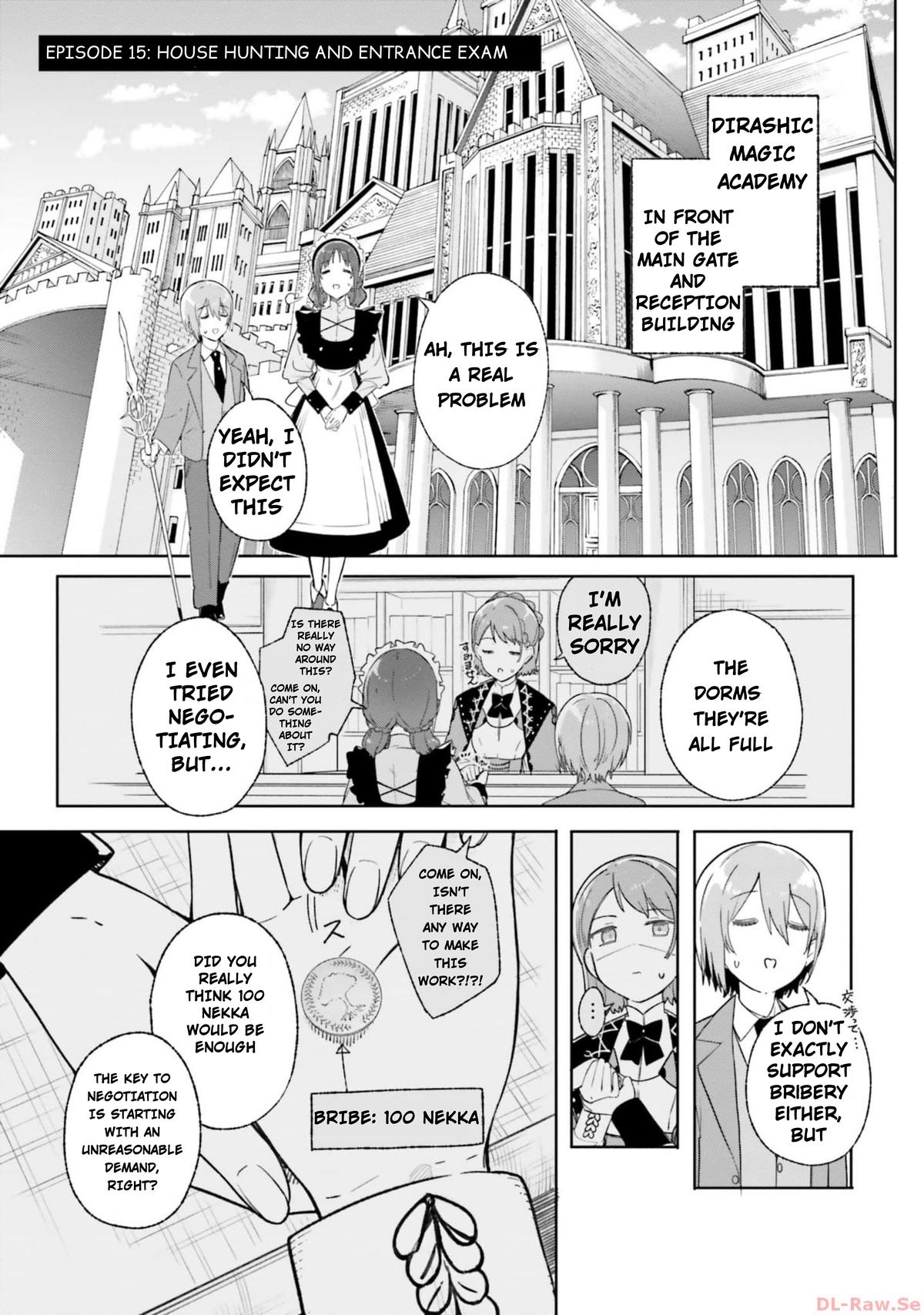 Kunon the Sorcerer Can See Chapter 15 page 1 - 