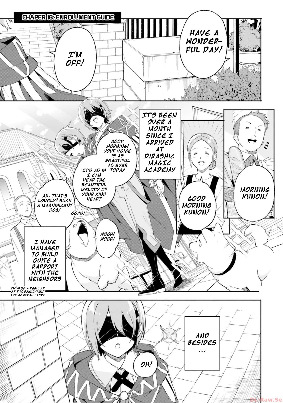 Kunon the Sorcerer Can See Chapter 18 page 1 - 