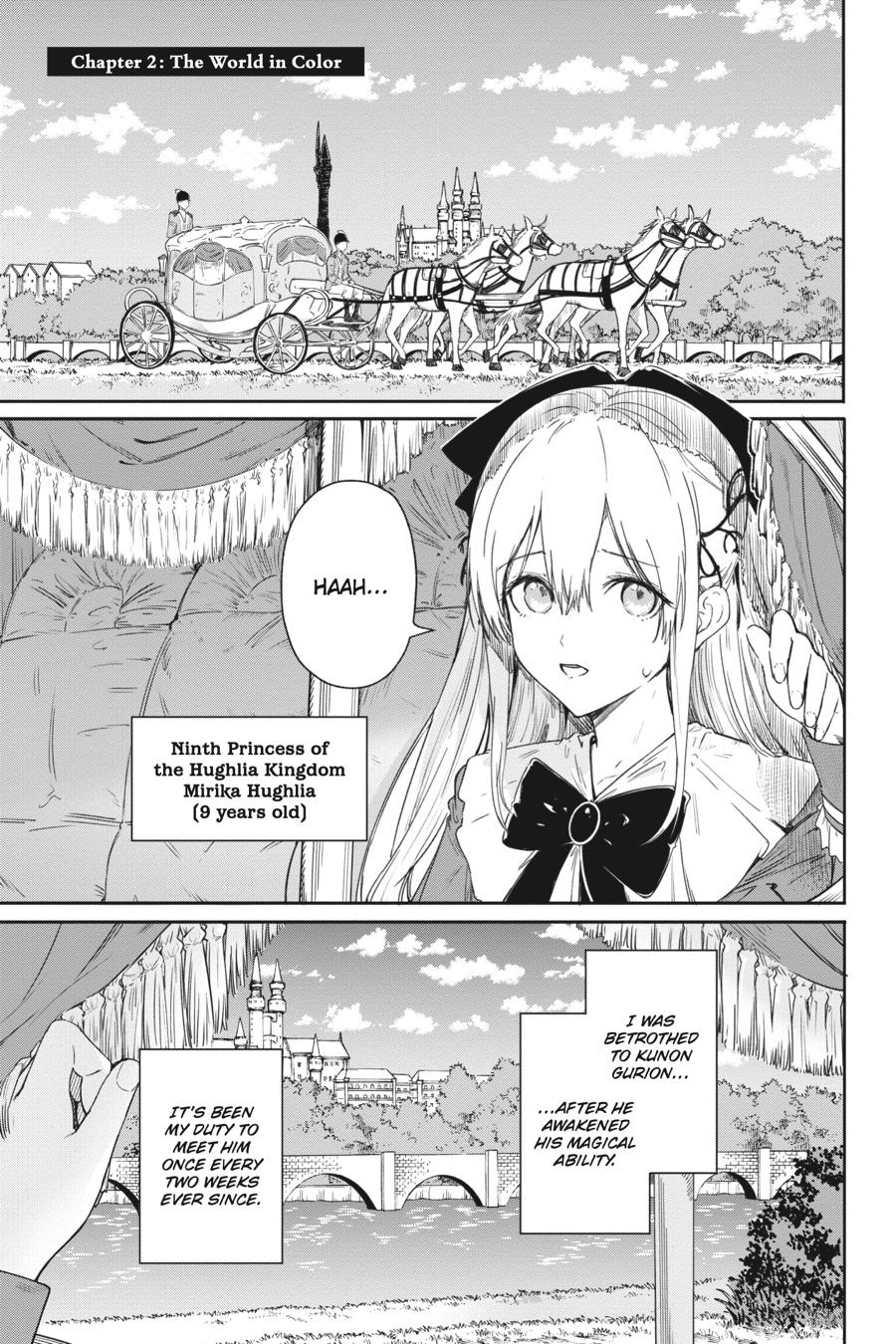 Kunon the Sorcerer Can See Chapter 2 page 1 - 