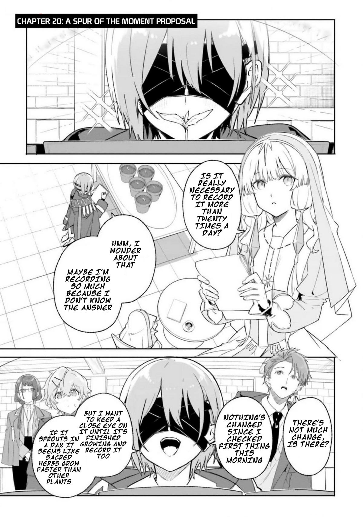 Kunon the Sorcerer Can See Chapter 20 page 1 - 