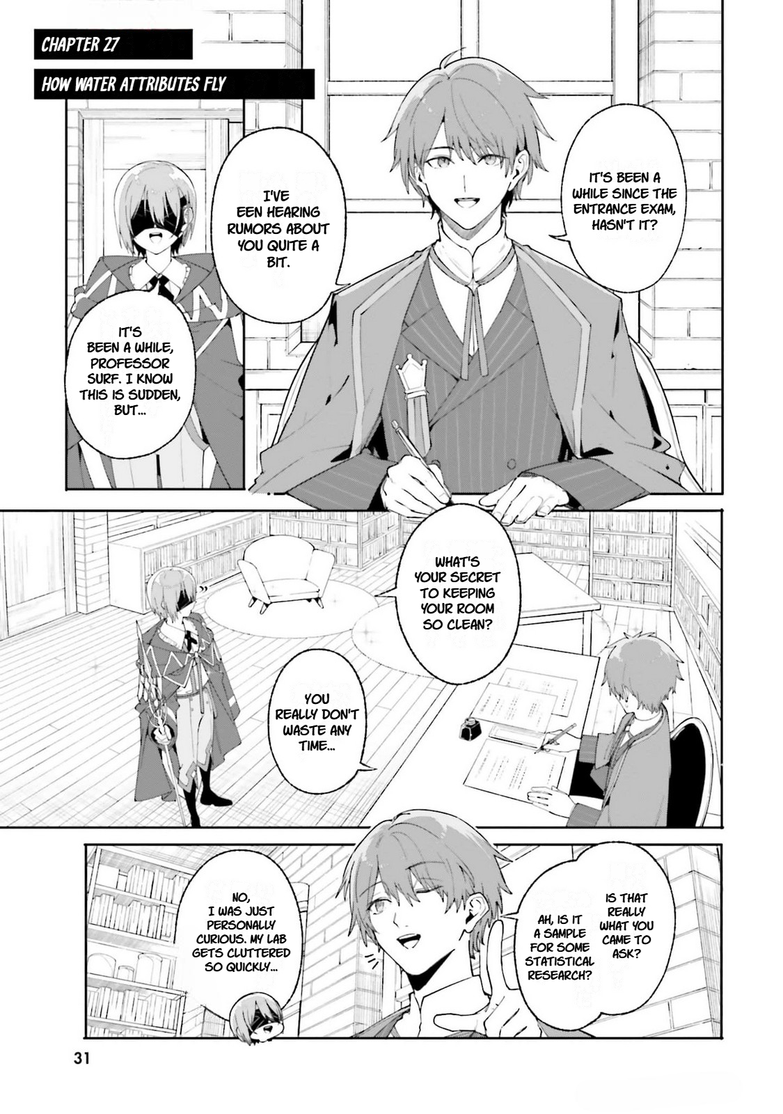Kunon the Sorcerer Can See Chapter 27 page 1 - 