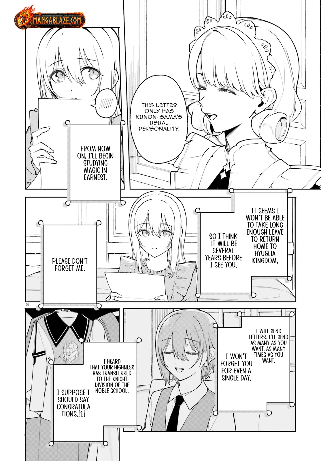 Kunon the Sorcerer Can See Chapter 28.2 page 12 - 