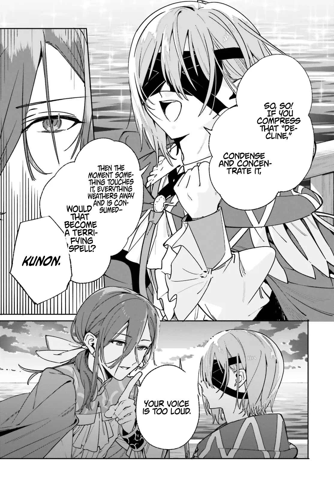 Kunon the Sorcerer Can See Chapter 31.2 page 12 - 