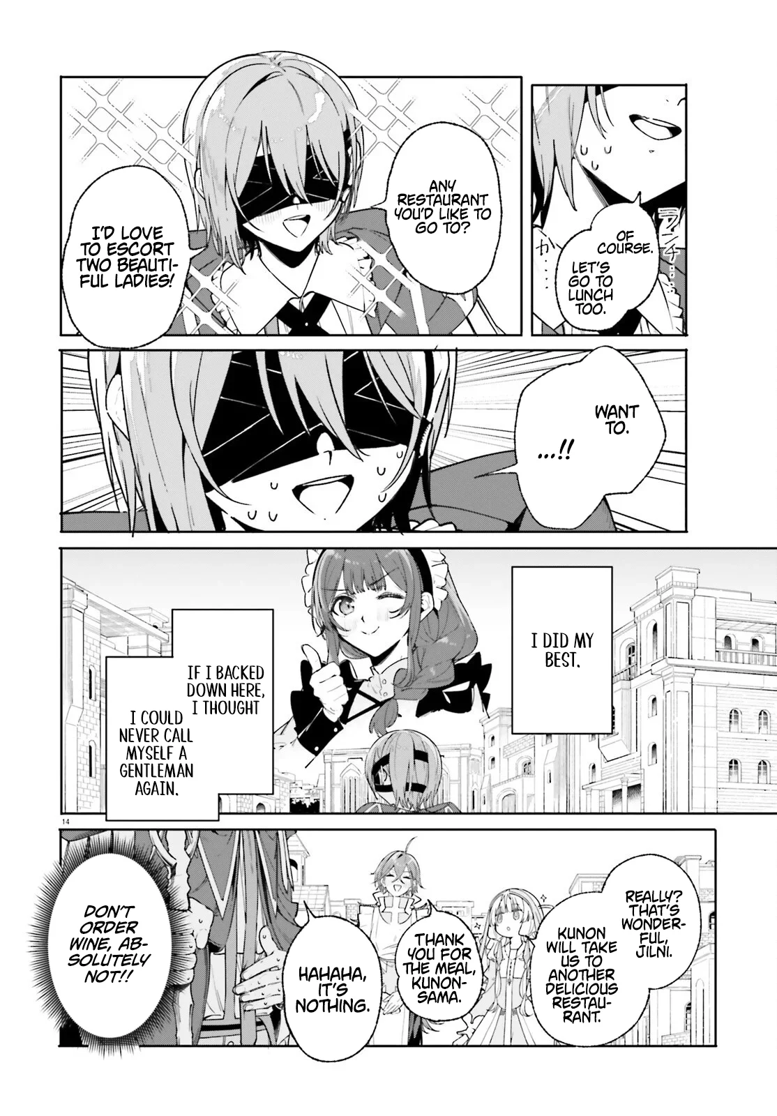 Kunon the Sorcerer Can See Chapter 32.1 page 14 - 