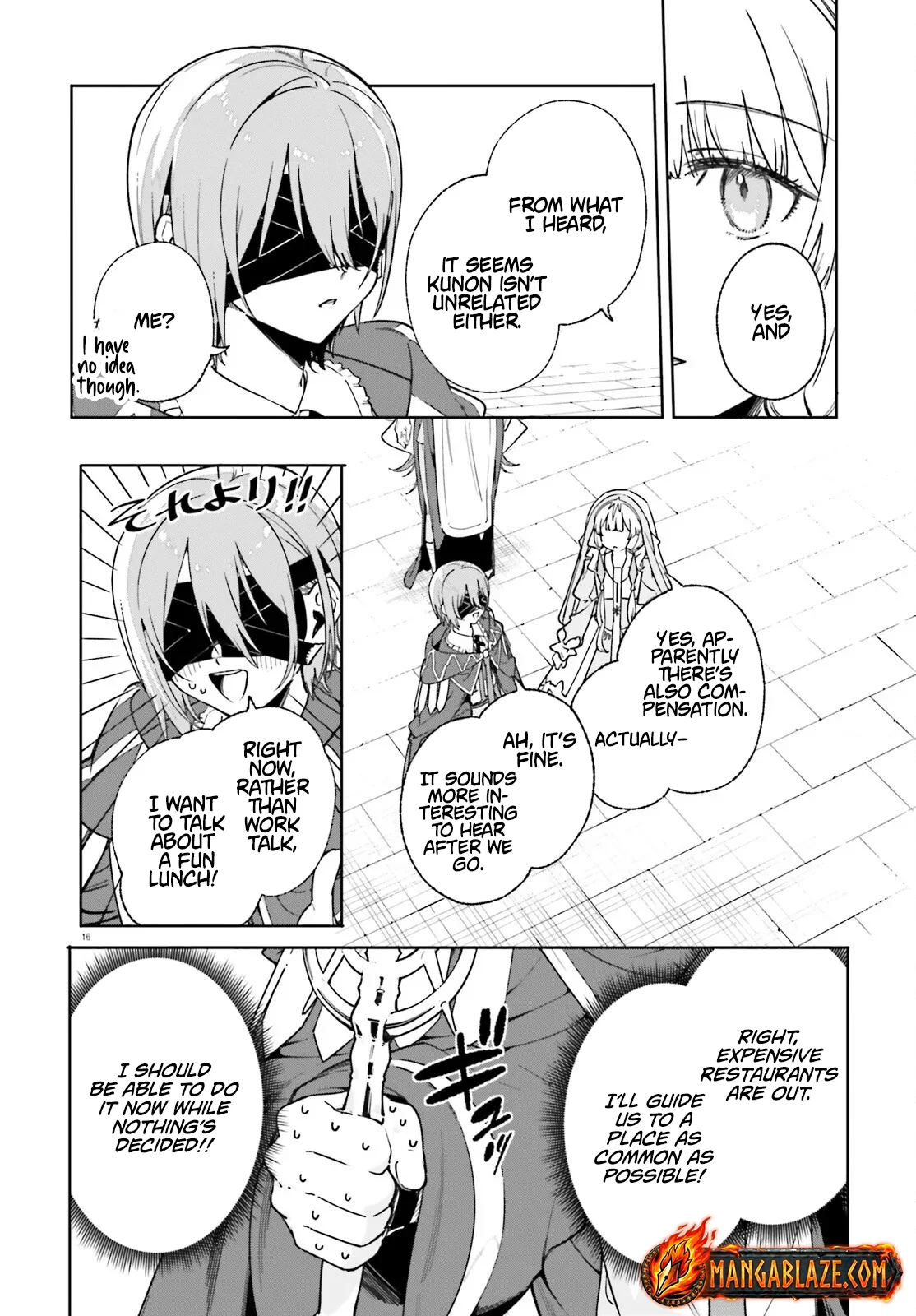 Kunon the Sorcerer Can See Chapter 32.1 page 16 - 