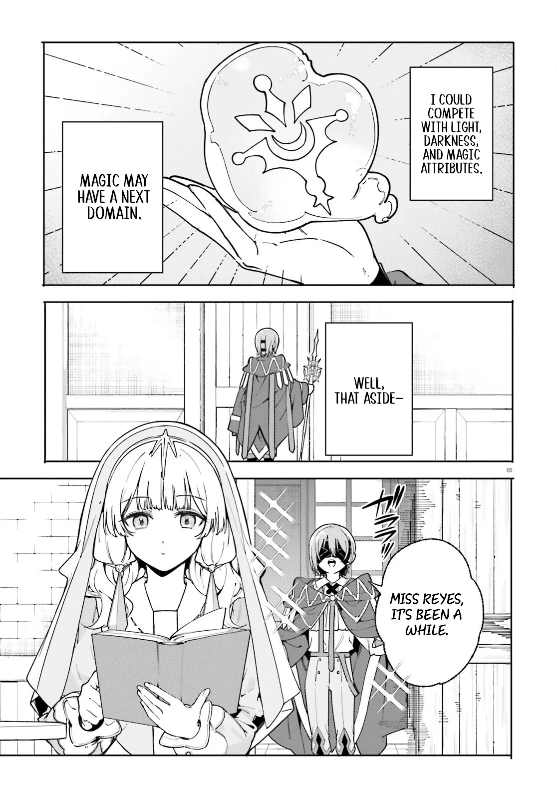 Kunon the Sorcerer Can See Chapter 32.1 page 5 - 