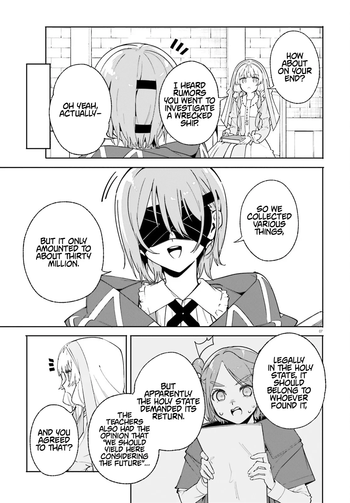 Kunon the Sorcerer Can See Chapter 32.1 page 7 - 