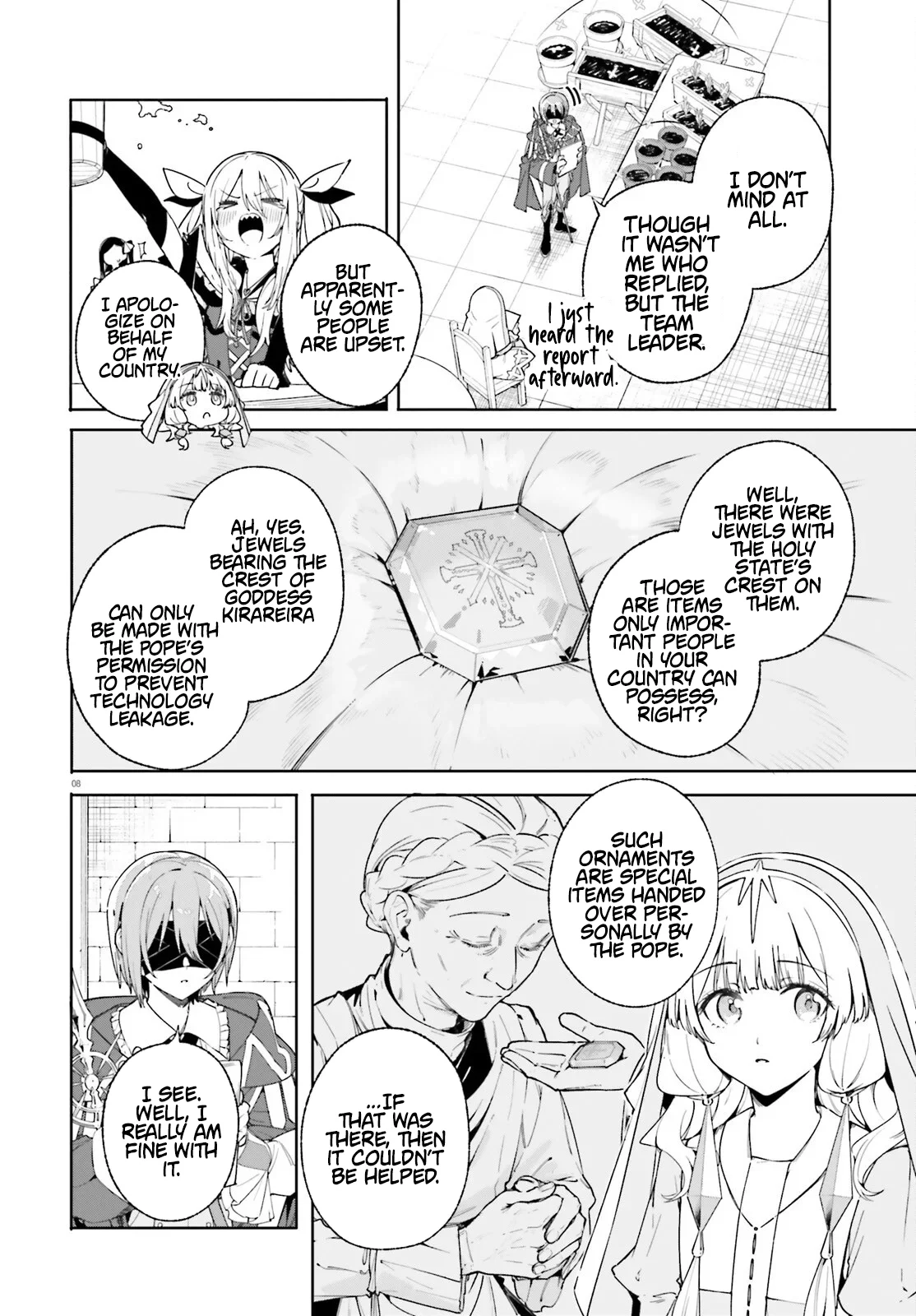 Kunon the Sorcerer Can See Chapter 32.1 page 8 - 
