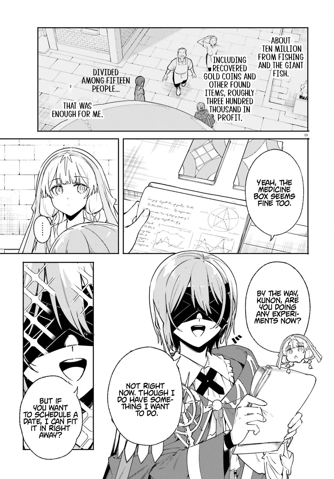 Kunon the Sorcerer Can See Chapter 32.1 page 9 - 