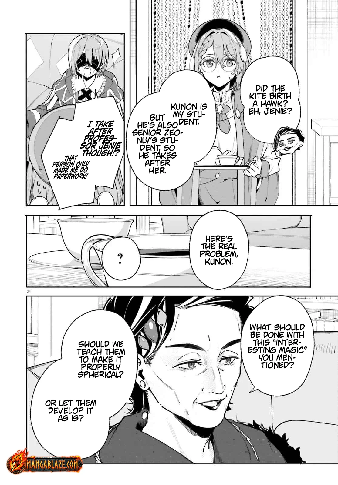 Kunon the Sorcerer Can See Chapter 33.2 page 6 - 