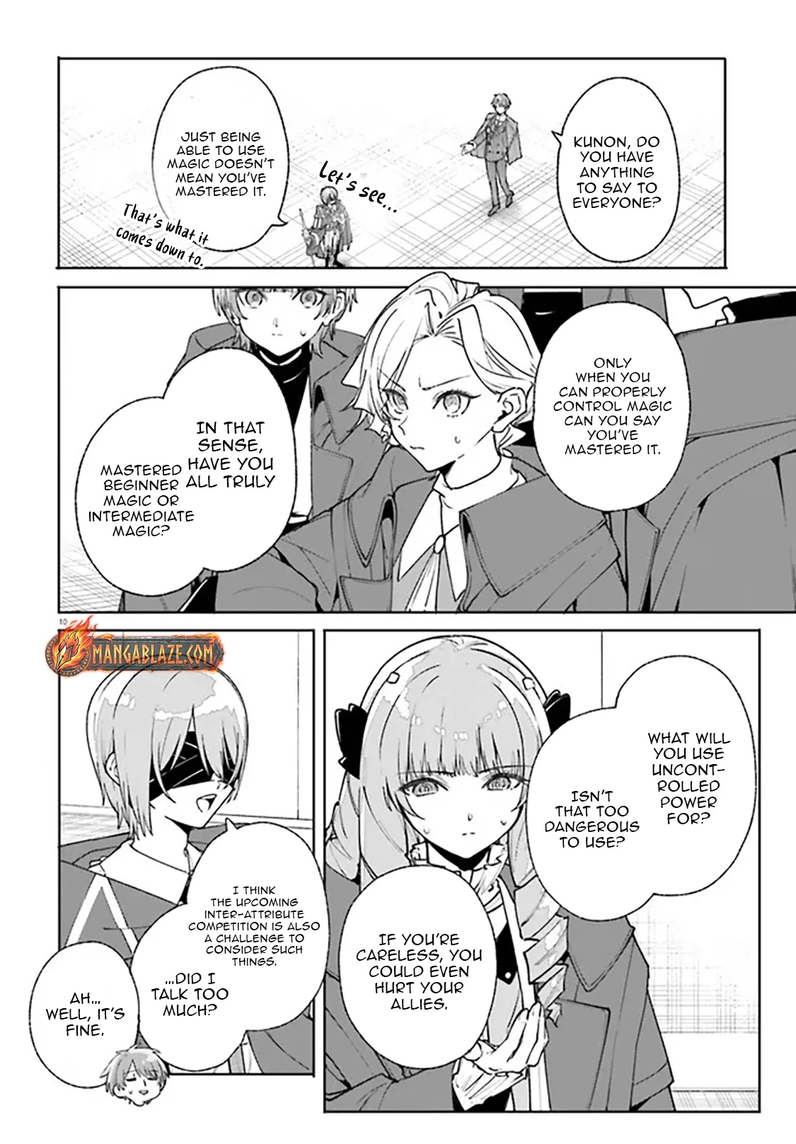 Kunon the Sorcerer Can See Chapter 36.1 page 11 - 