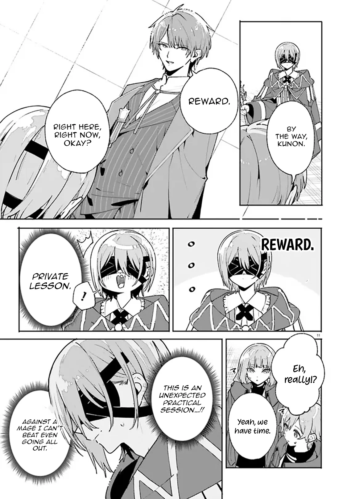 Kunon the Sorcerer Can See Chapter 36.1 page 12 - 