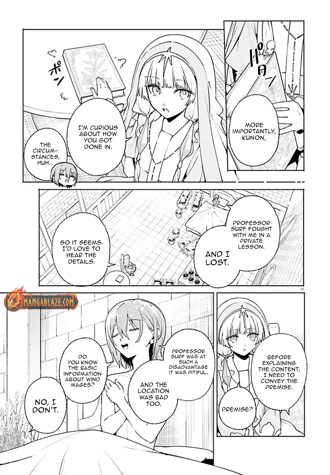 Kunon the Sorcerer Can See Chapter 37.1 page 11 - 