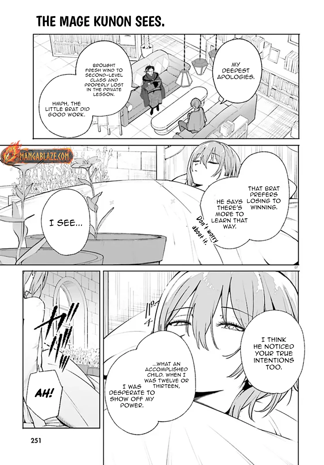 Kunon the Sorcerer Can See Chapter 37.1 page 7 - 