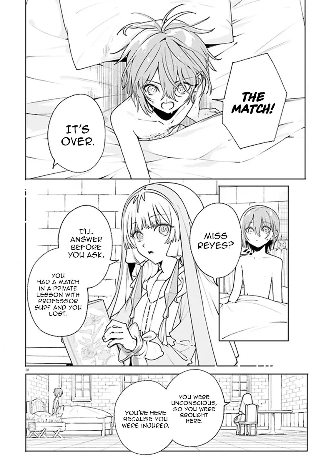 Kunon the Sorcerer Can See Chapter 37.1 page 8 - 