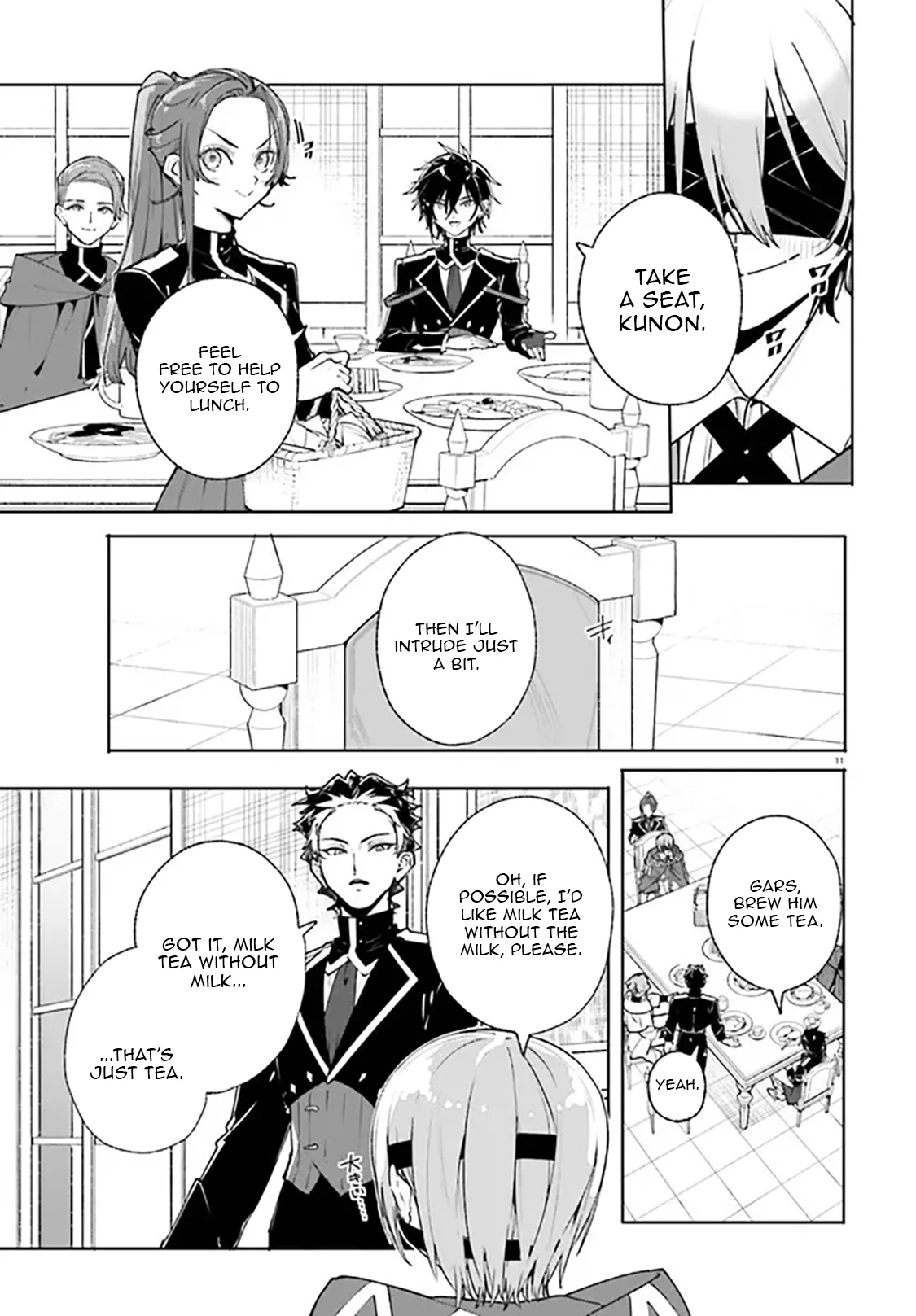 Kunon the Sorcerer Can See Chapter 38.1 page 12 - 