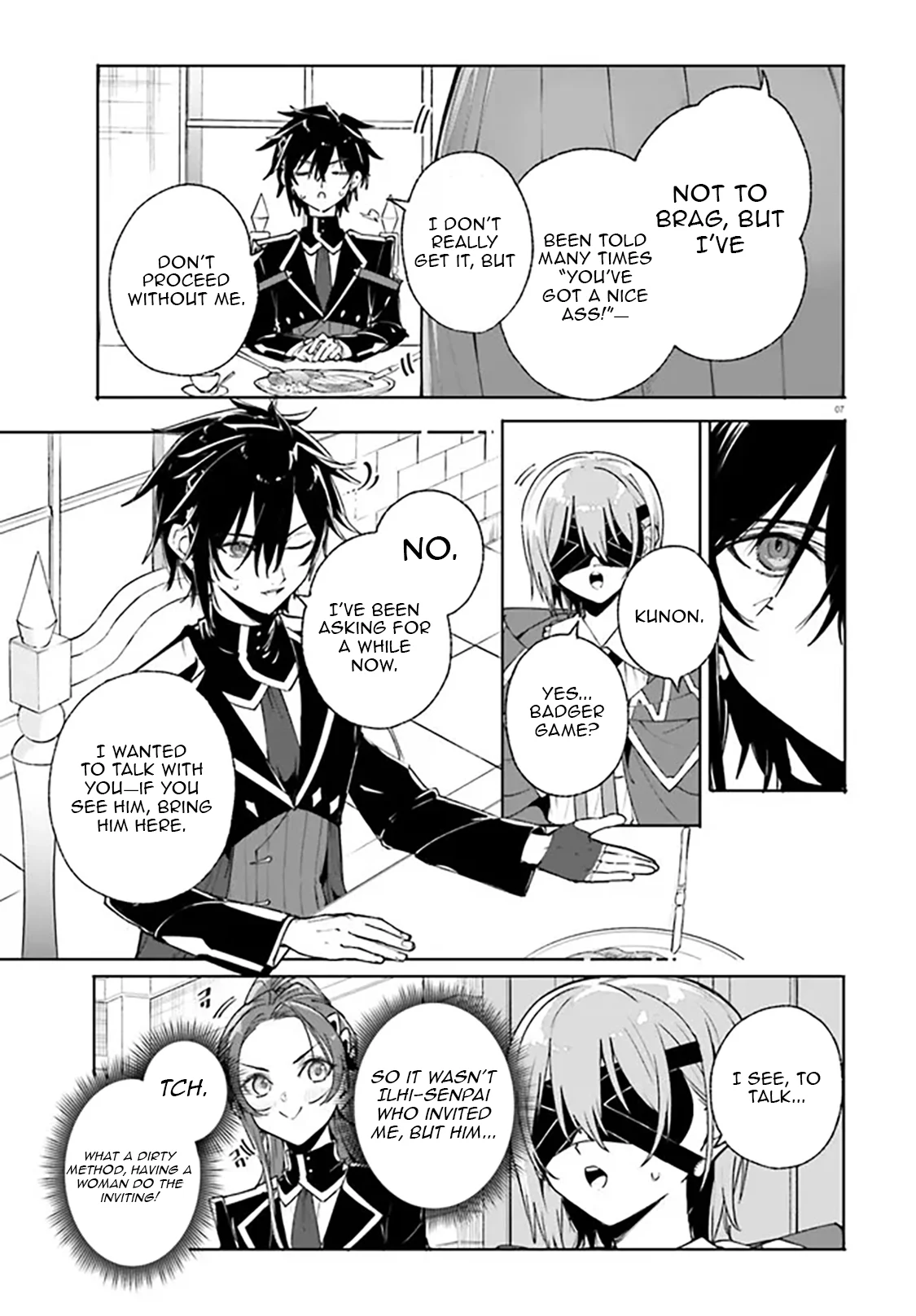 Kunon the Sorcerer Can See Chapter 38.1 page 8 - 