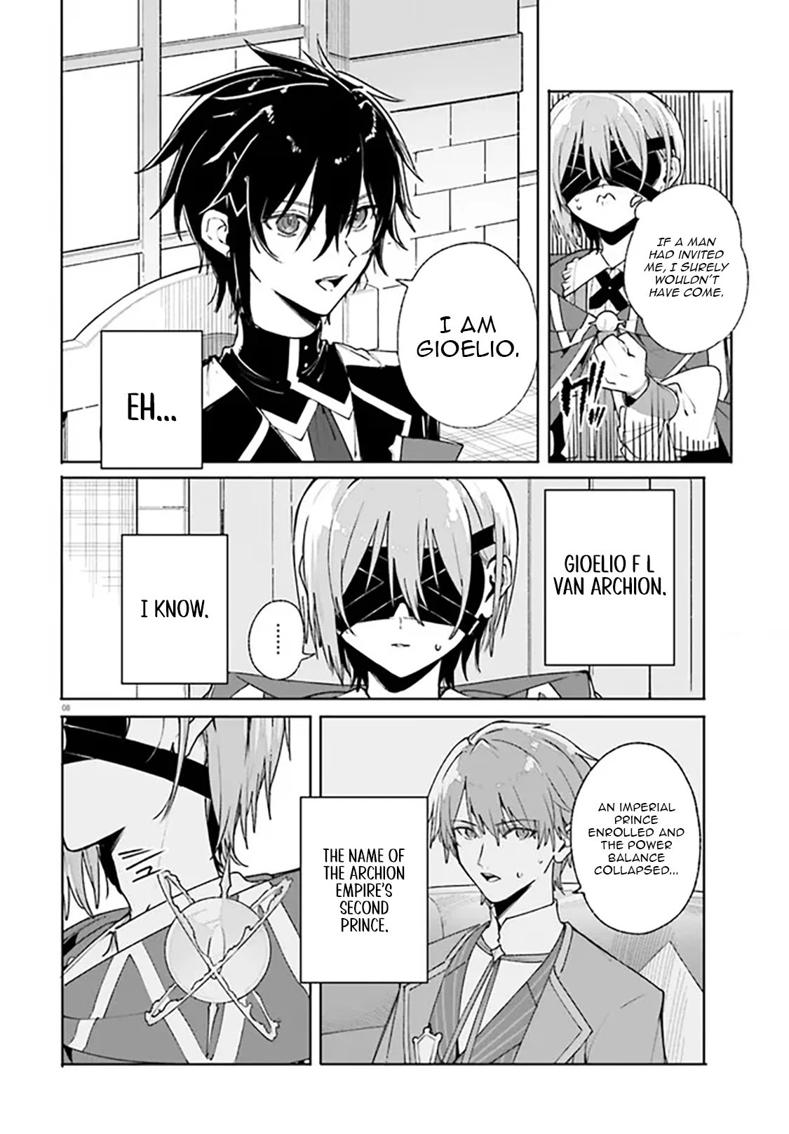 Kunon the Sorcerer Can See Chapter 38.1 page 9 - 