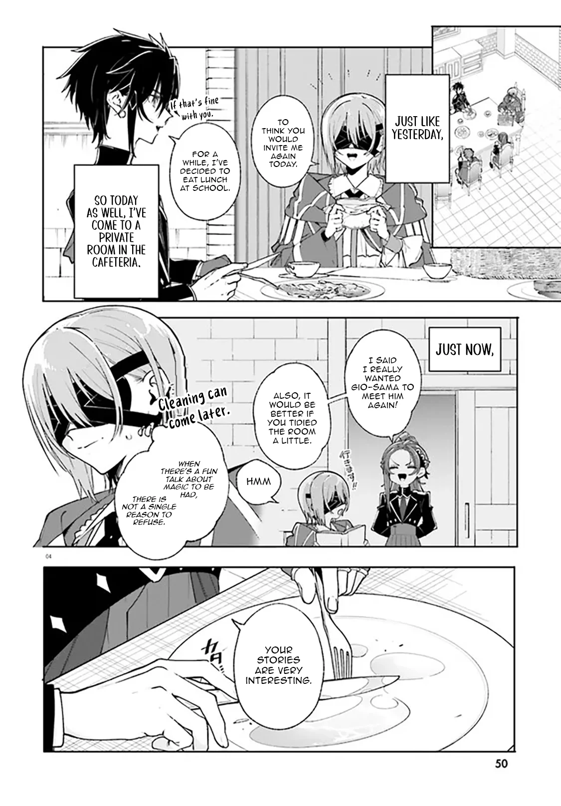 Kunon the Sorcerer Can See Chapter 39.1 page 5 - 
