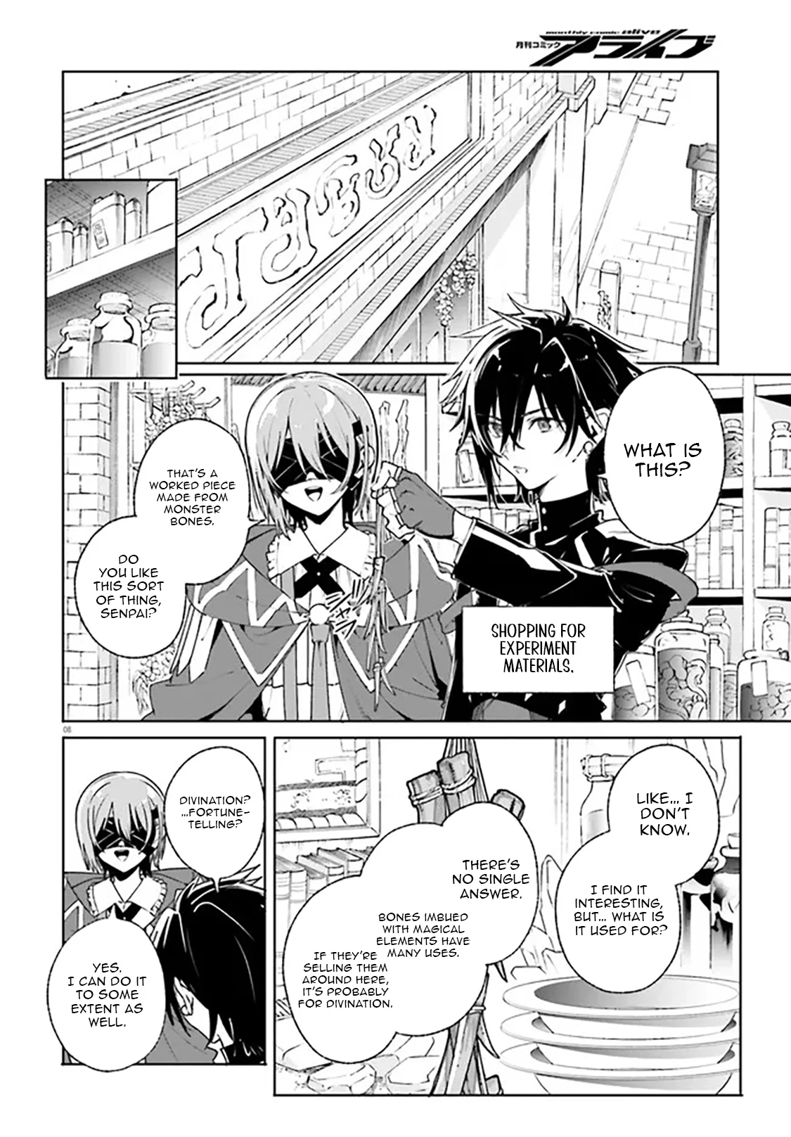 Kunon the Sorcerer Can See Chapter 39.1 page 9 - 