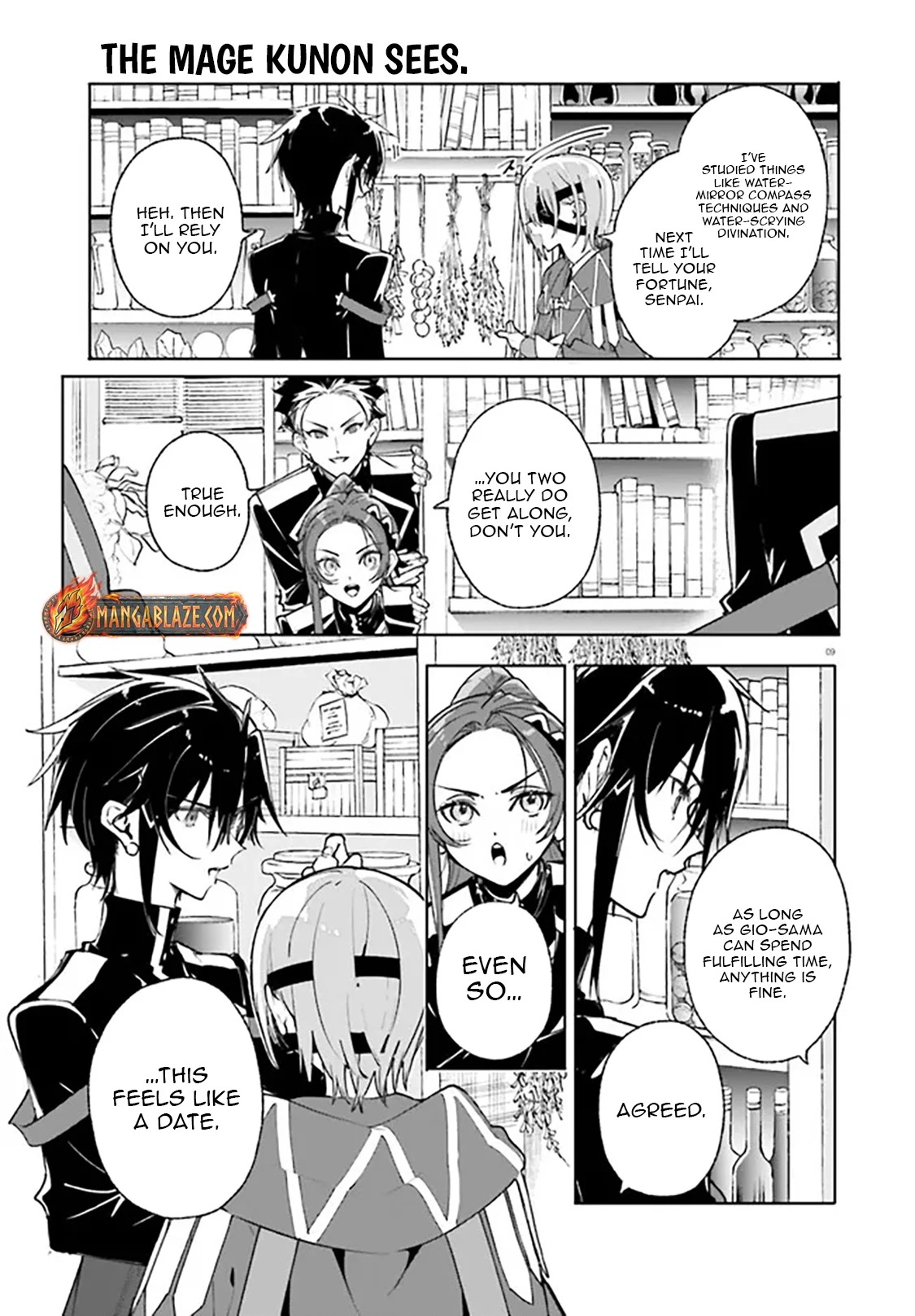 Kunon the Sorcerer Can See Chapter 39.1 page 10 - 