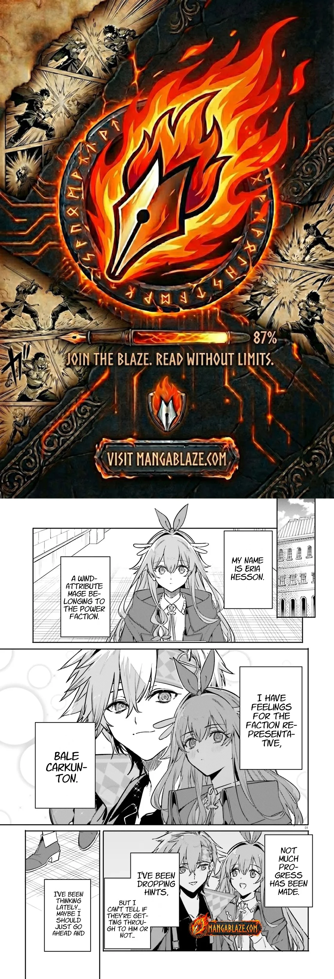 Kunon the Sorcerer Can See Chapter 45.1 page 1 - 