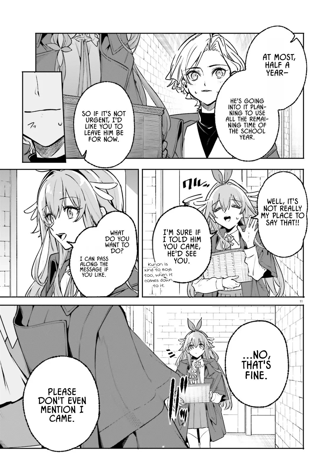 Kunon the Sorcerer Can See Chapter 45.1 page 11 - 