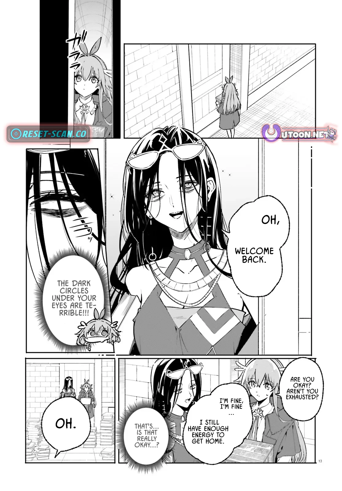 Kunon the Sorcerer Can See Chapter 45.1 page 13 - 