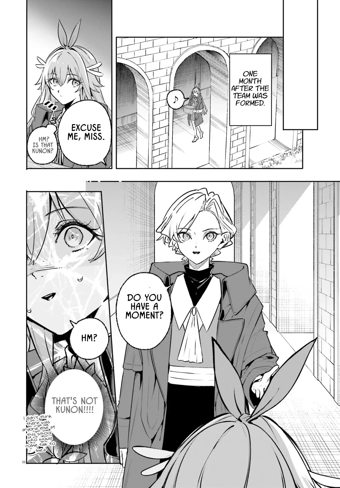 Kunon the Sorcerer Can See Chapter 45.1 page 8 - 