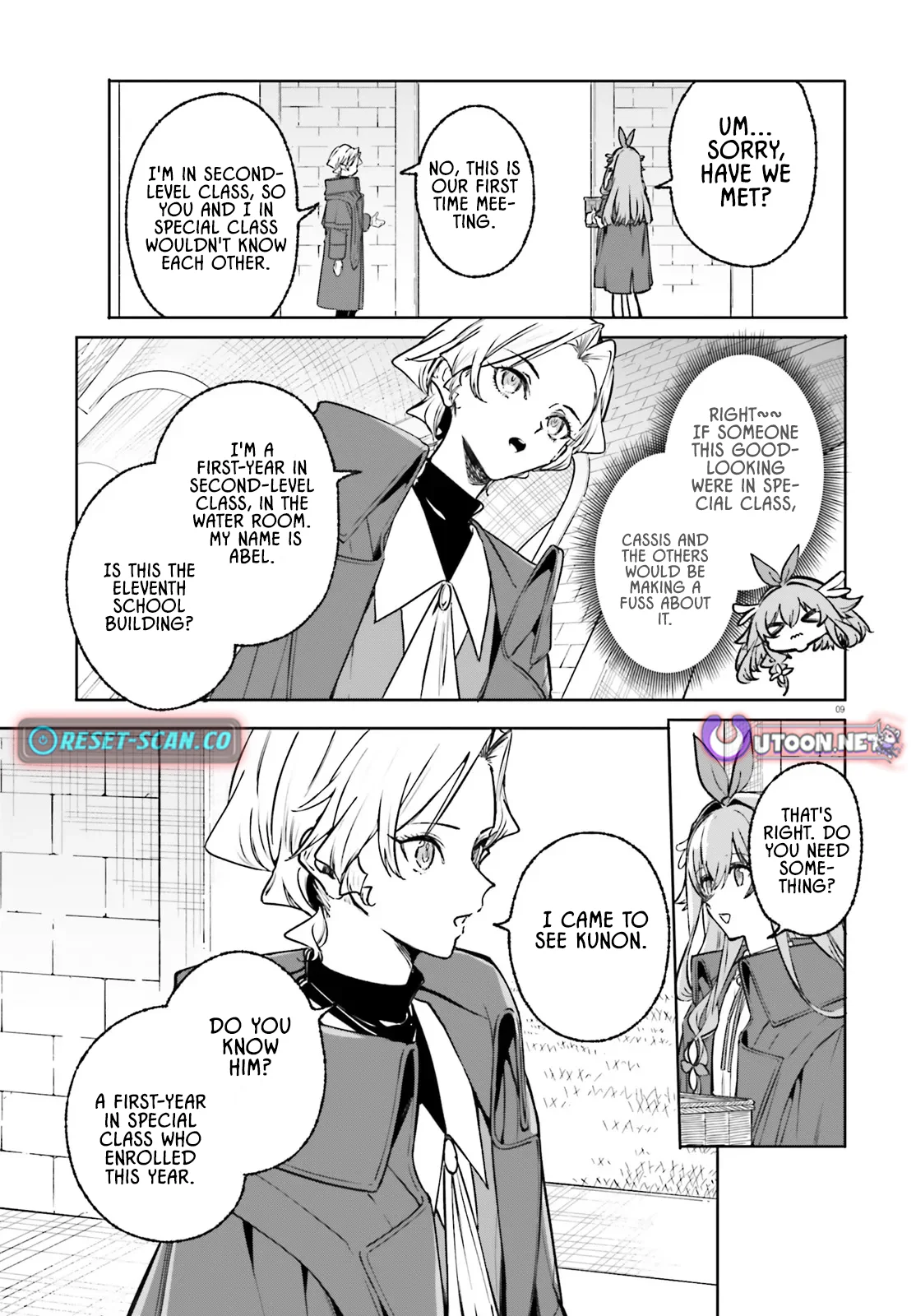 Kunon the Sorcerer Can See Chapter 45.1 page 9 - 