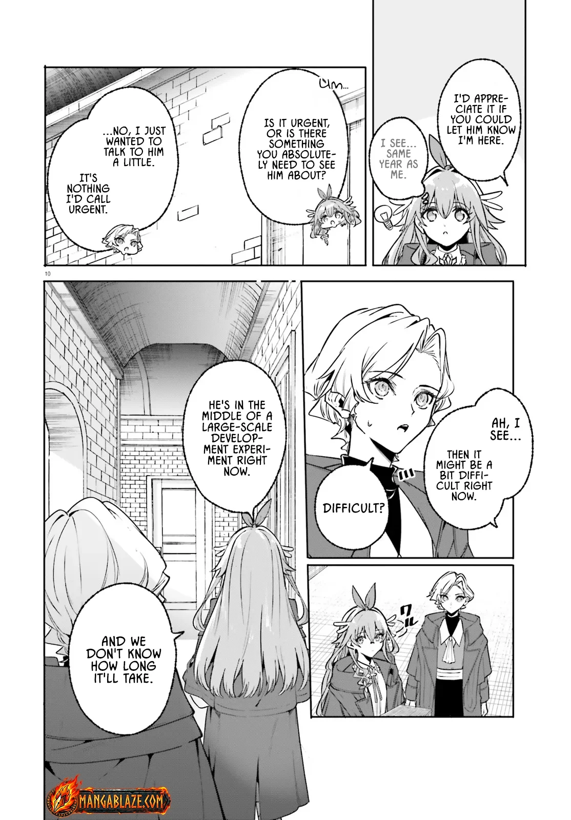 Kunon the Sorcerer Can See Chapter 45.1 page 10 - 