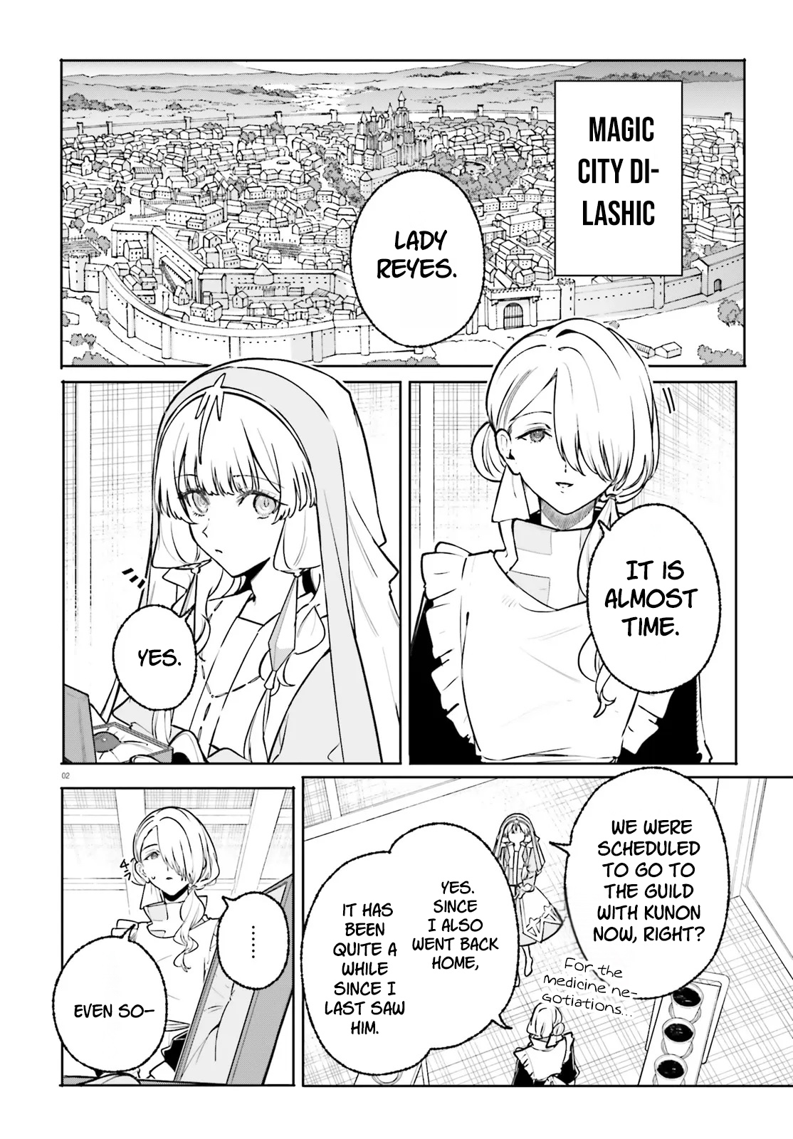 Kunon the Sorcerer Can See Chapter 47.1 page 2 - 