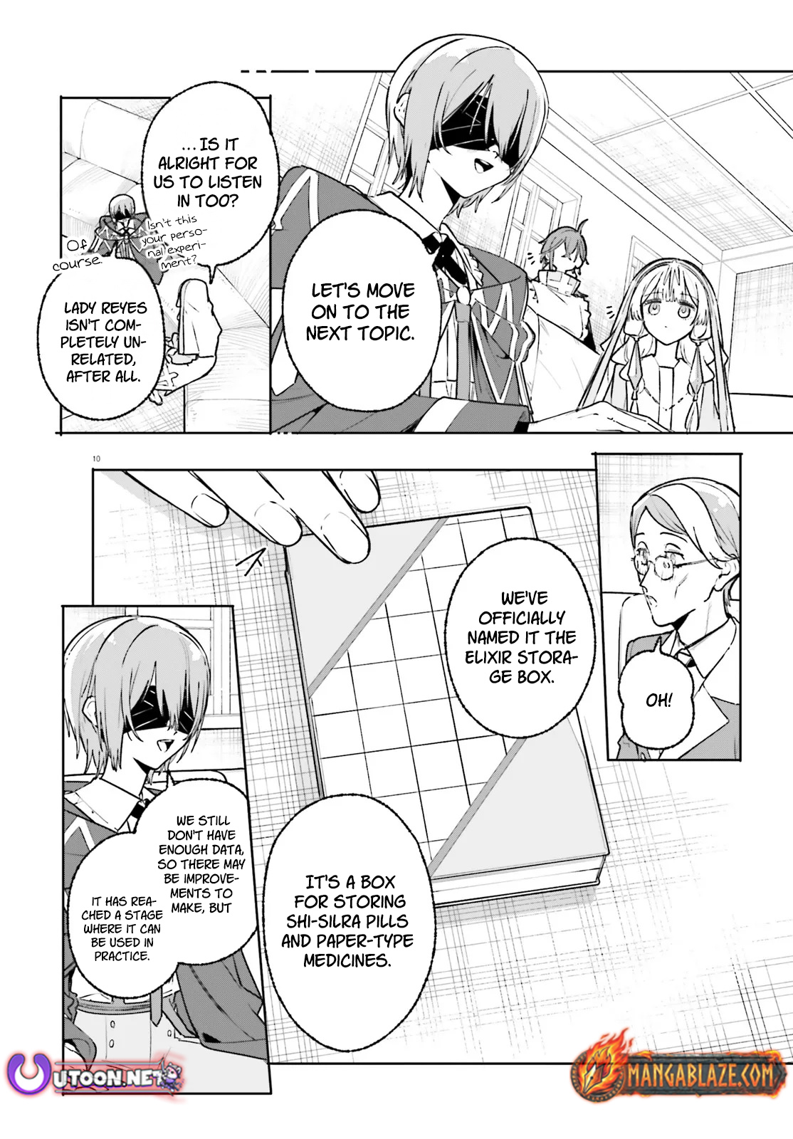 Kunon the Sorcerer Can See Chapter 47.1 page 10 - 