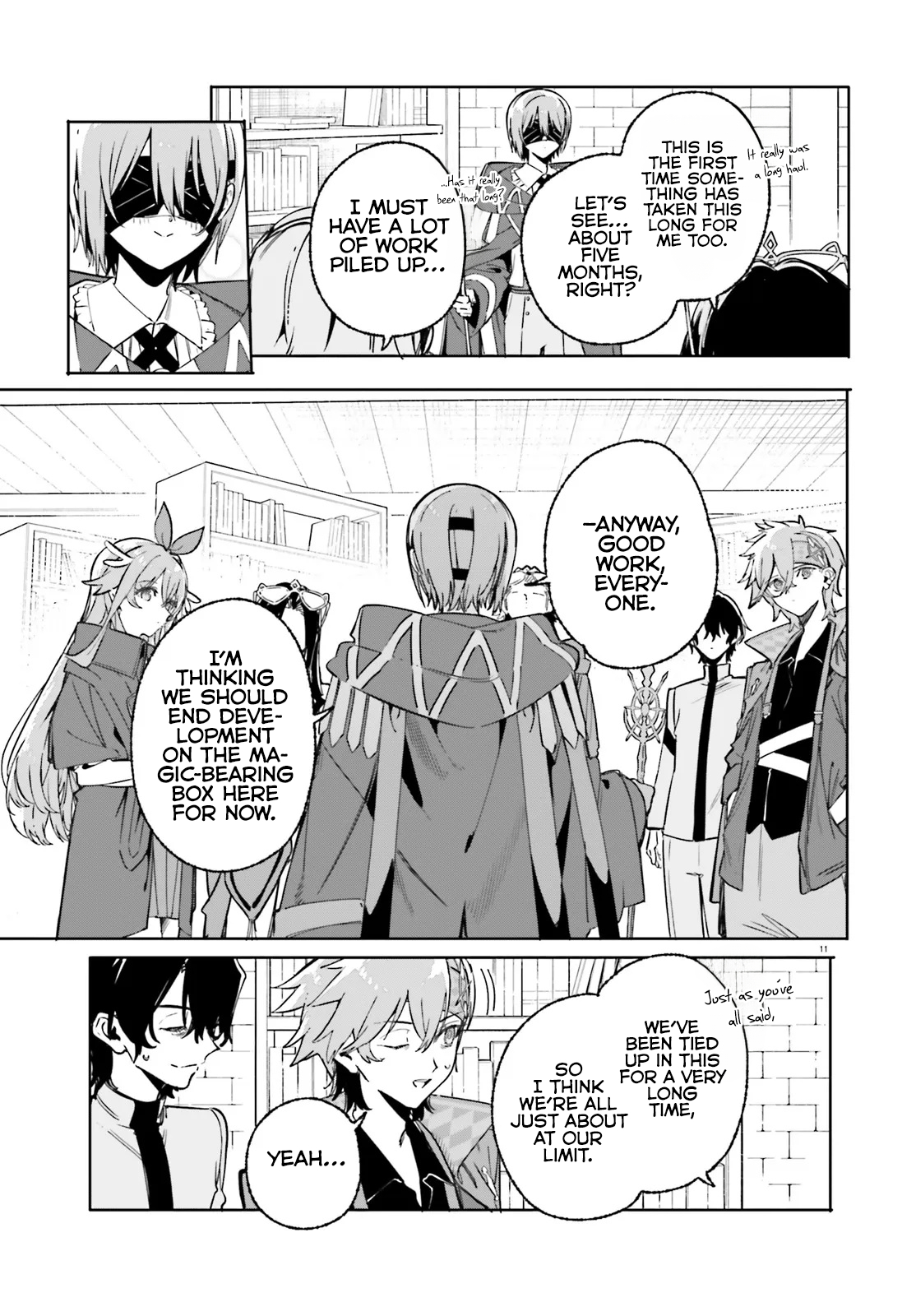 Kunon the Sorcerer Can See Chapter 48.1 page 11 - 