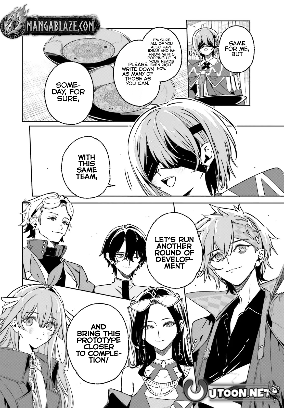 Kunon the Sorcerer Can See Chapter 48.1 page 12 - 