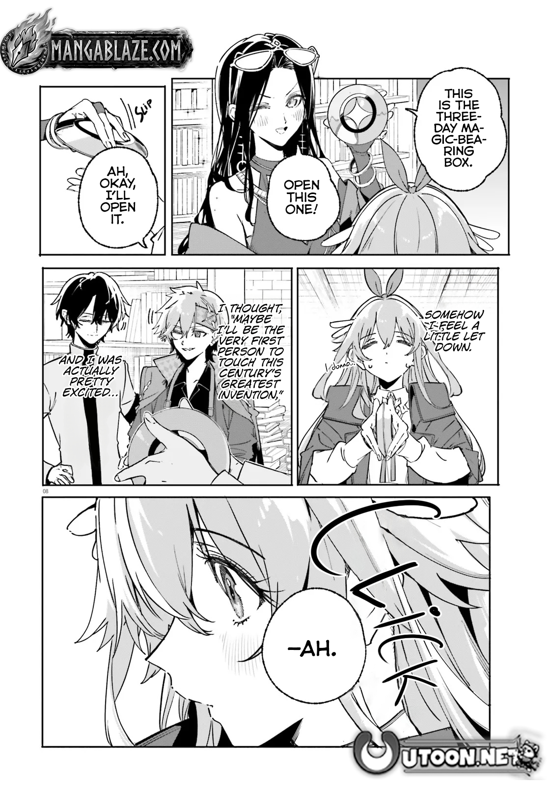 Kunon the Sorcerer Can See Chapter 48.1 page 8 - 