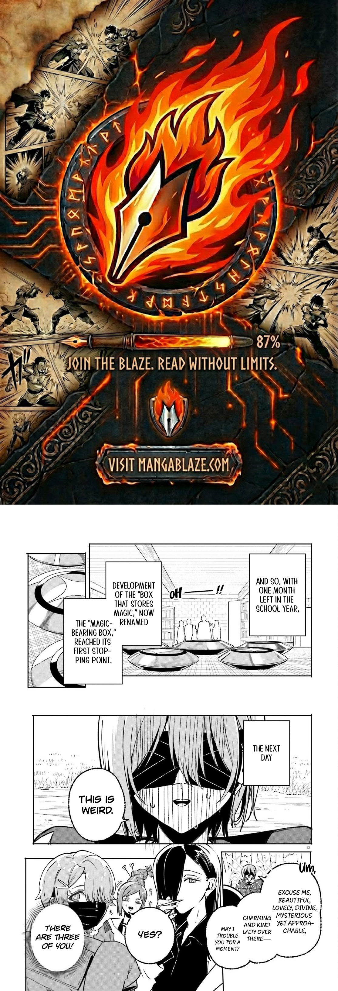 Kunon the Sorcerer Can See Chapter 48.2 page 1 - 