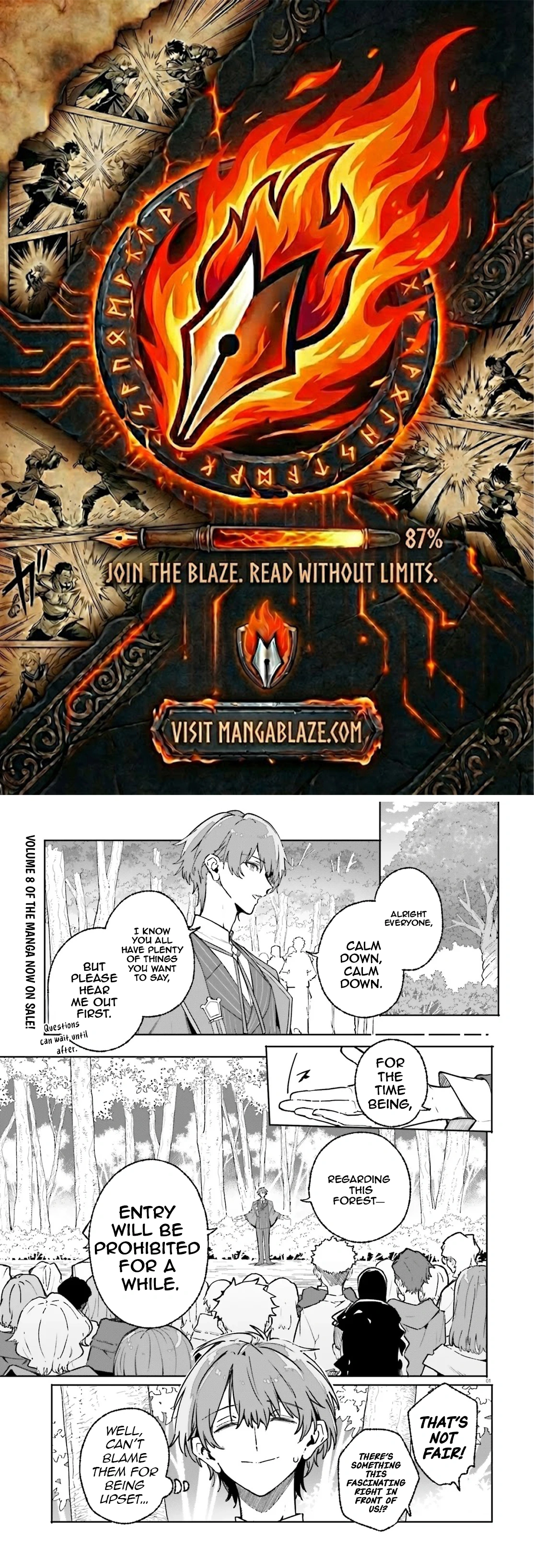 Kunon the Sorcerer Can See Chapter 49.1 page 1 - 