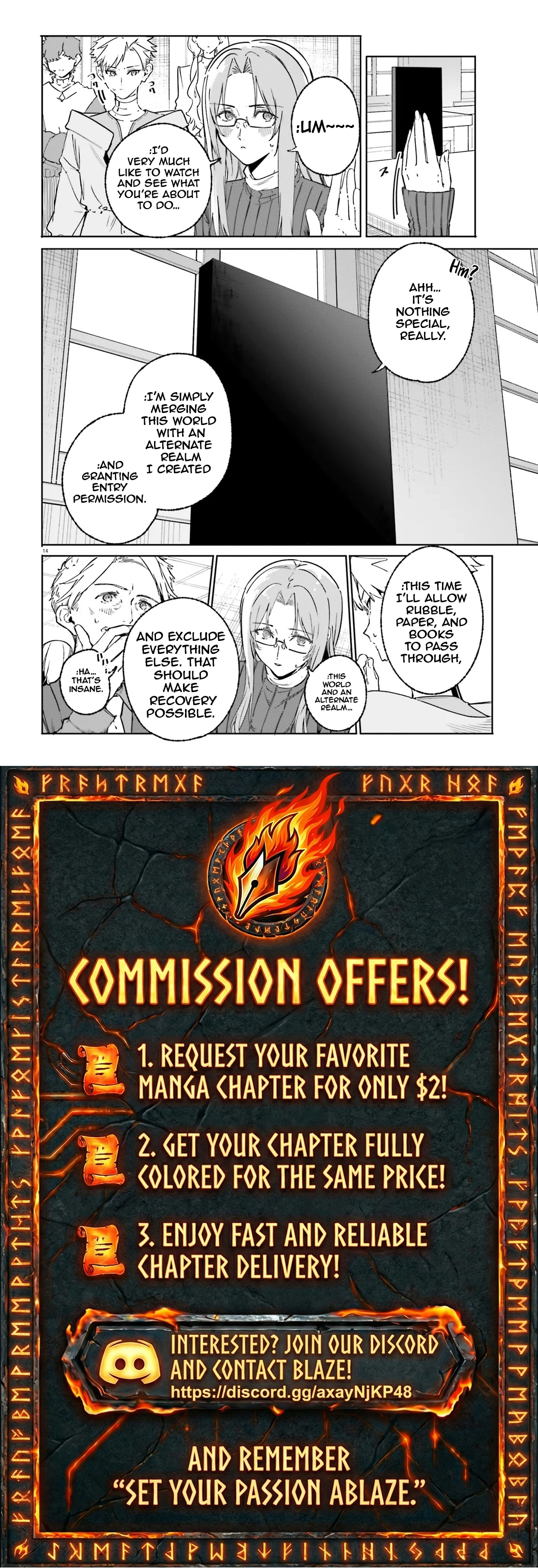 Kunon the Sorcerer Can See Chapter 49.1 page 14 - 