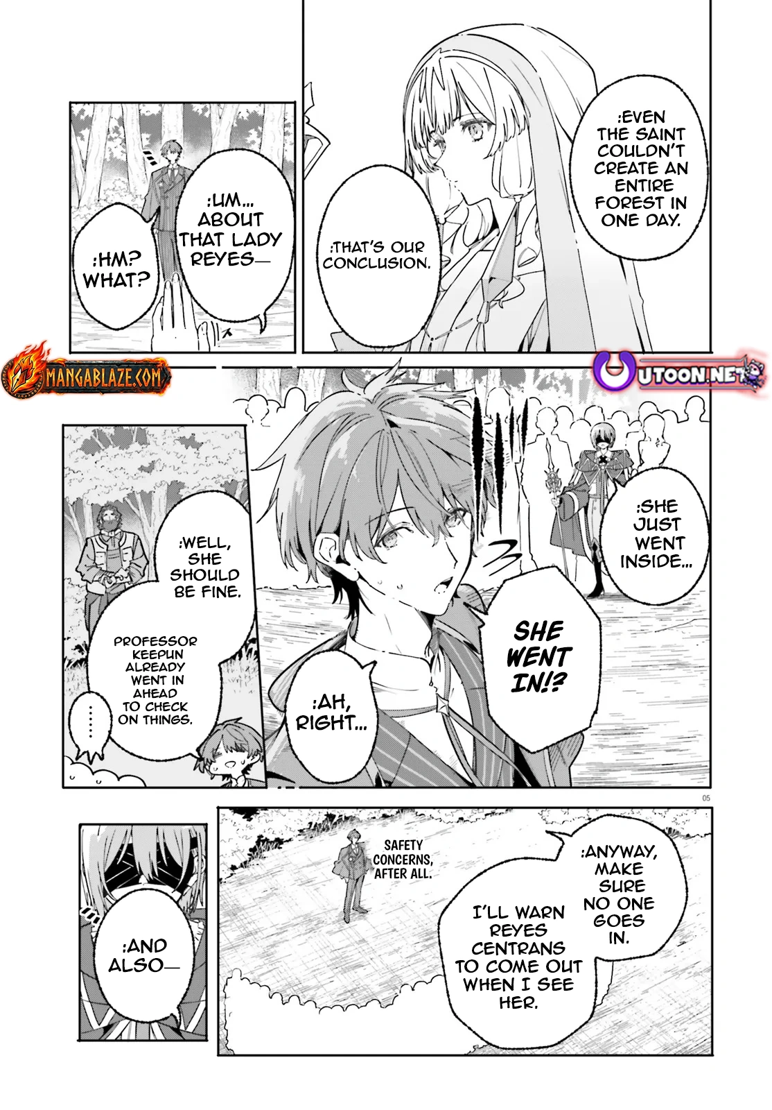 Kunon the Sorcerer Can See Chapter 49.1 page 5 - 
