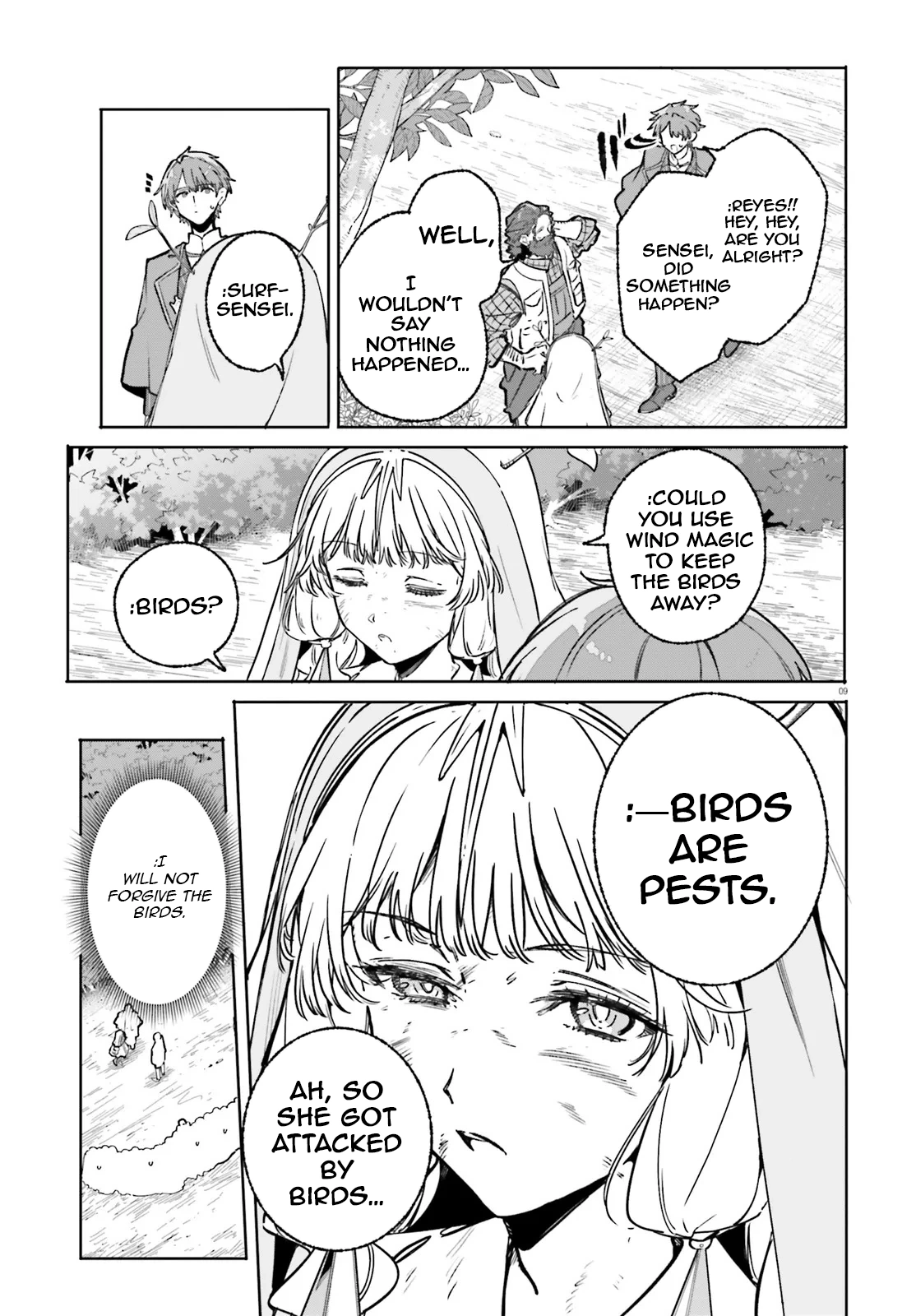 Kunon the Sorcerer Can See Chapter 49.1 page 9 - 