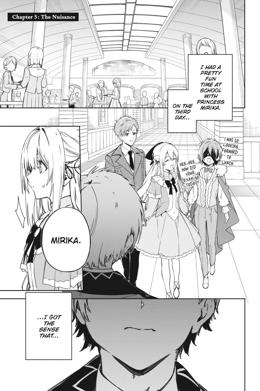 Kunon the Sorcerer Can See Chapter 5 page 1 - 