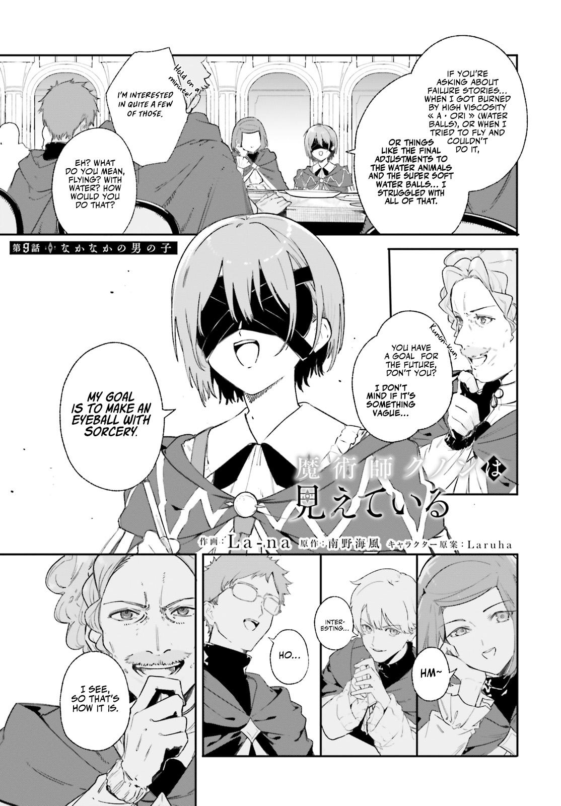 Kunon the Sorcerer Can See Chapter 9 page 2 - 